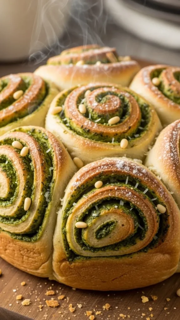 Pesto Pull-Apart Bread
