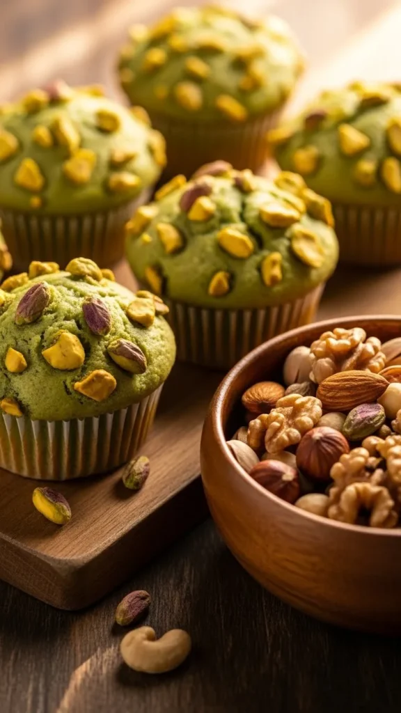 Pistachio Muffins