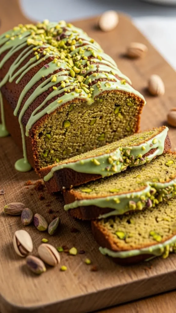 Pistachio Pound Cake