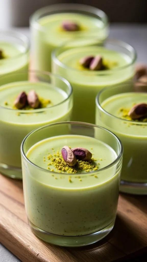 Pistachio Pudding Cups