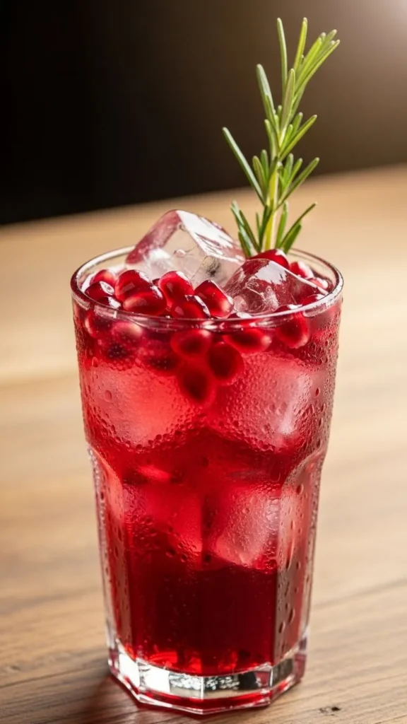 Pomegranate Holiday Spritz