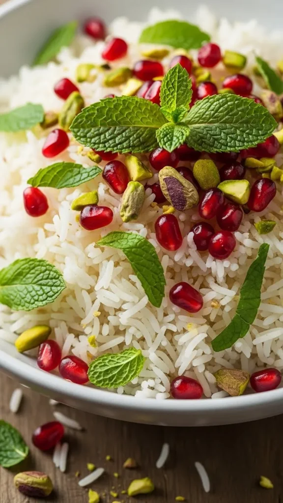 Pomegranate Winter Rice