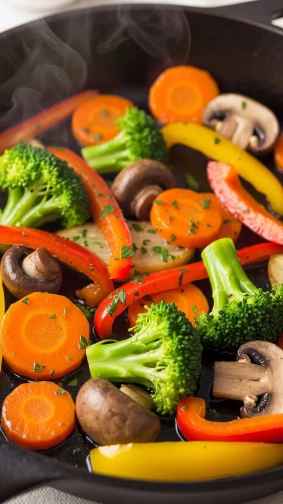Rainbow Veggie Stir-Fry