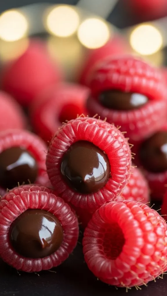 Raspberry Chocolate Bites