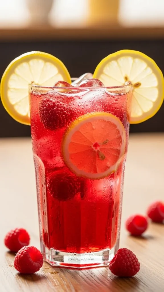 Raspberry Lemon Fizz