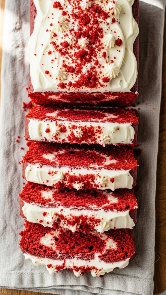 Red Velvet Loaf Cake