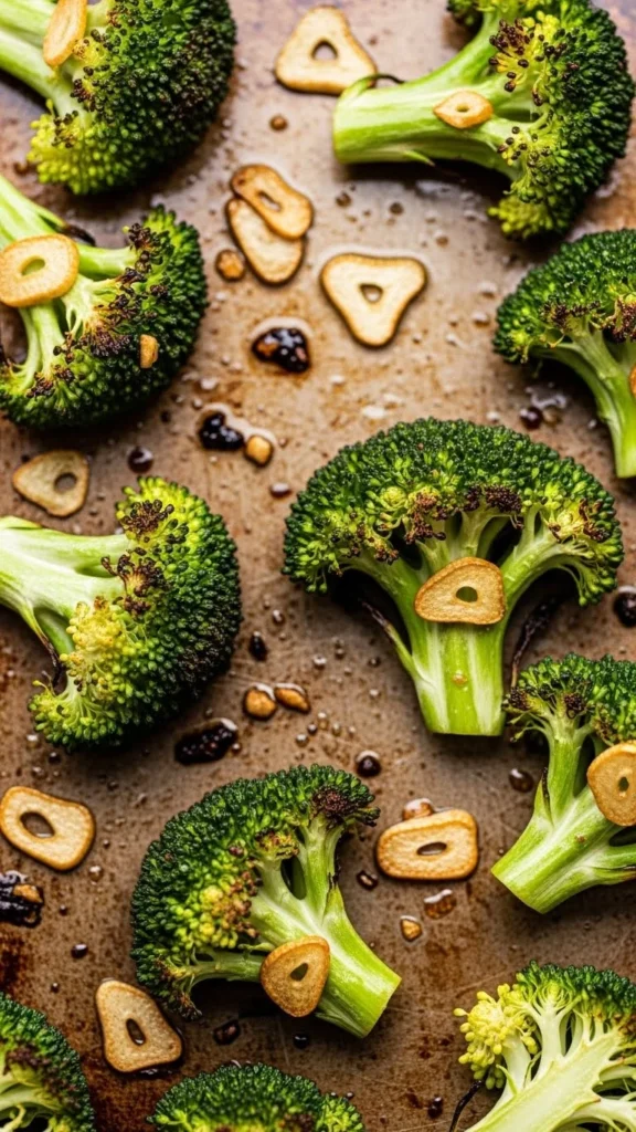 Roasted Garlic Broccoli

