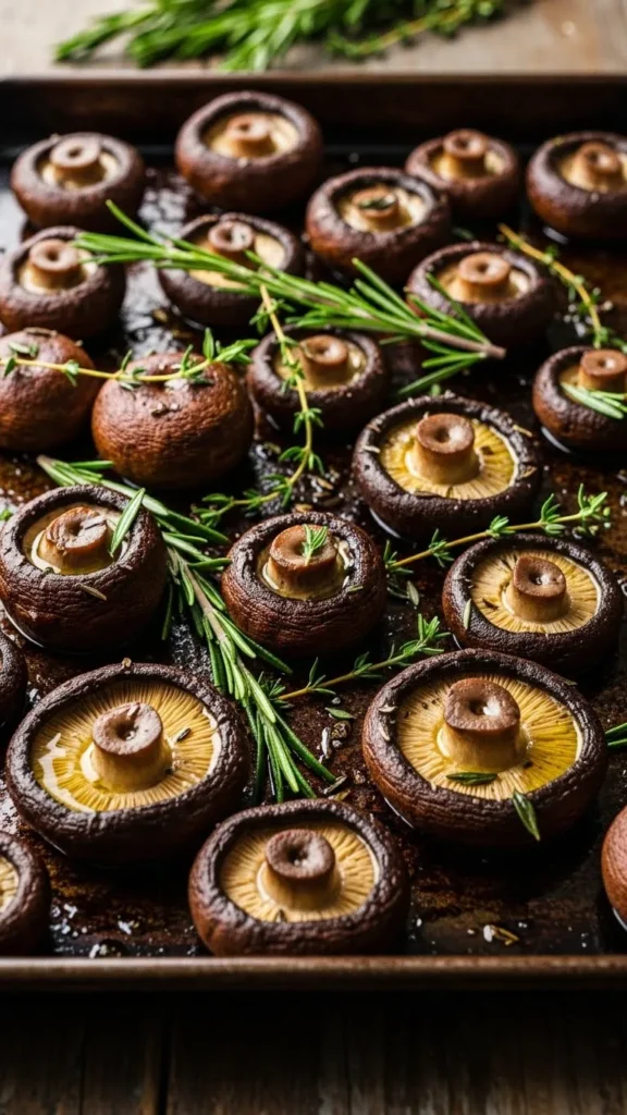 Roasted Mushrooms with Herbs