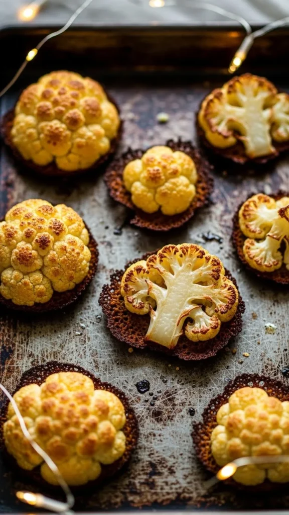 Roasted Parmesan Cauliflower