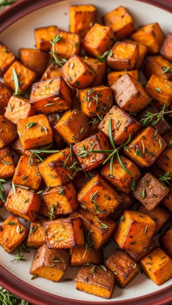  Roasted Sweet Potato Cubes