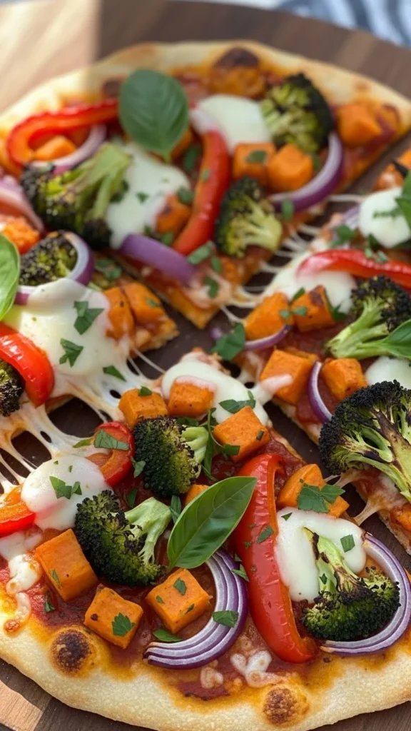 Roasted Veggie Flatbread