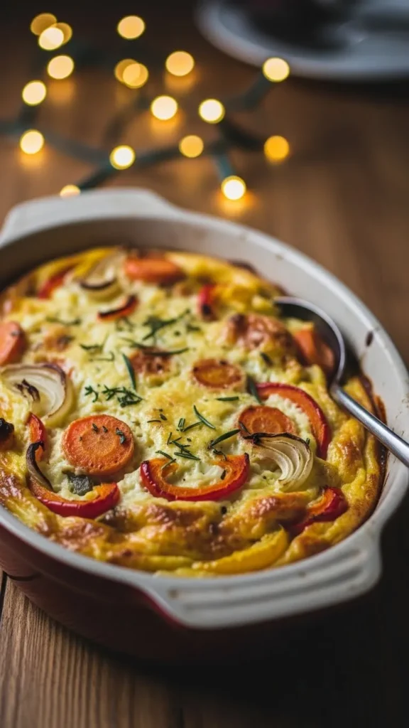 Roasted Veggie Holiday Breakfast Bake