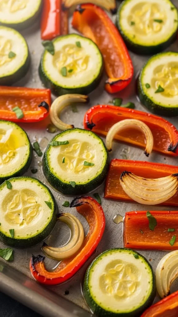 Roasted Zucchini Mix