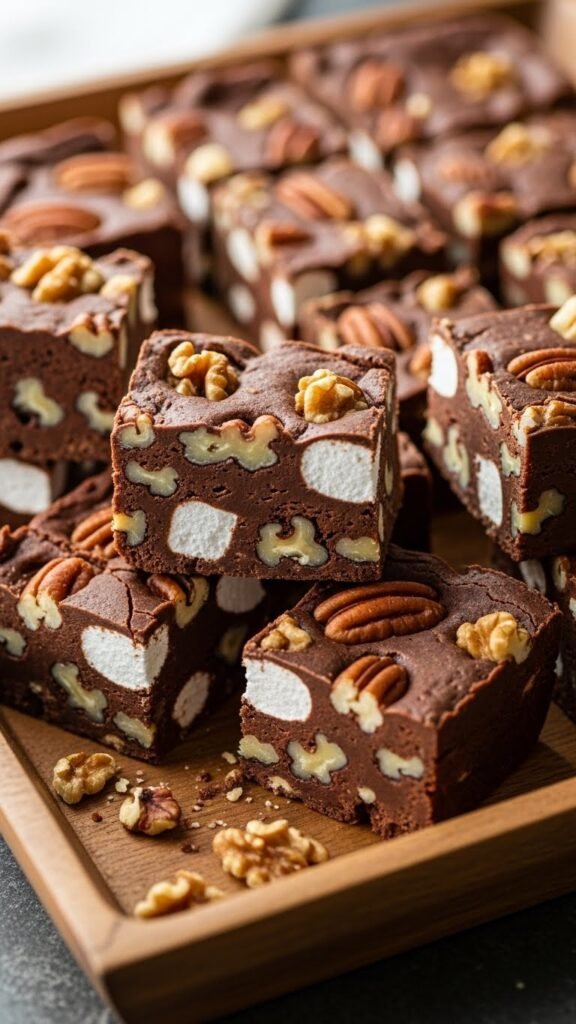 Rocky Road Fudge
