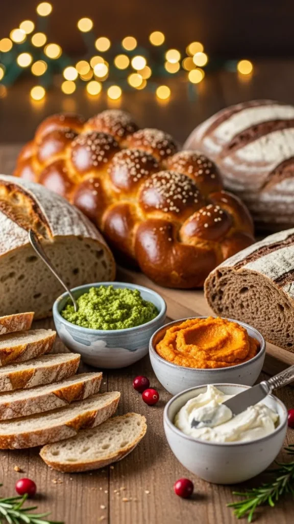 Rustic Bread & Spread Board