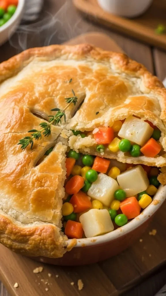 Rustic Vegetable Pot Pie