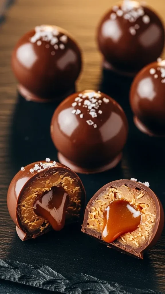 Salted Caramel Truffles