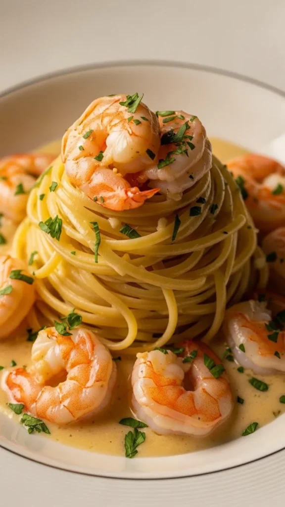 Shrimp Scampi Pasta