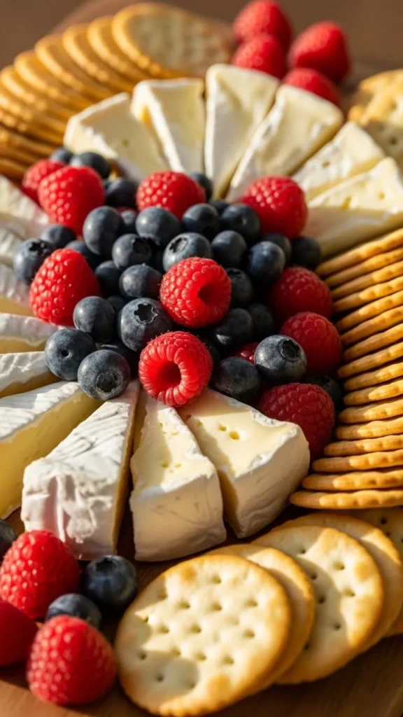 Soft Brie & Berries Festive Board