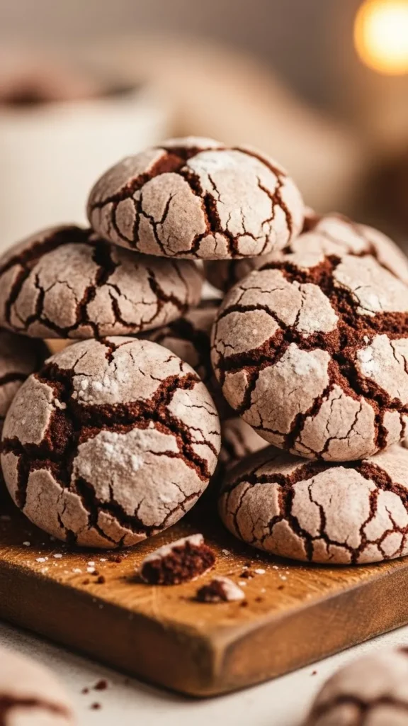 Soft Cocoa Sugar Cookies