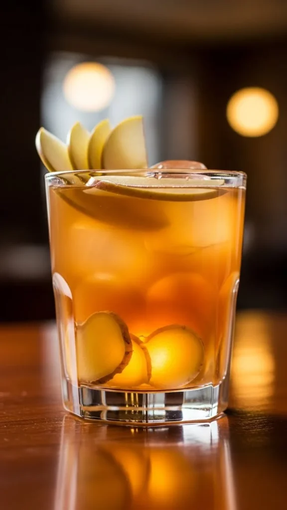 Sparkling Apple Ginger Refresher