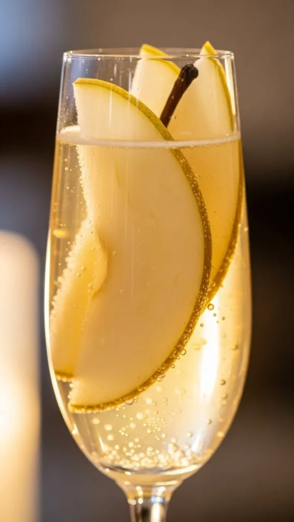 Sparkling Pear Holiday Cooler