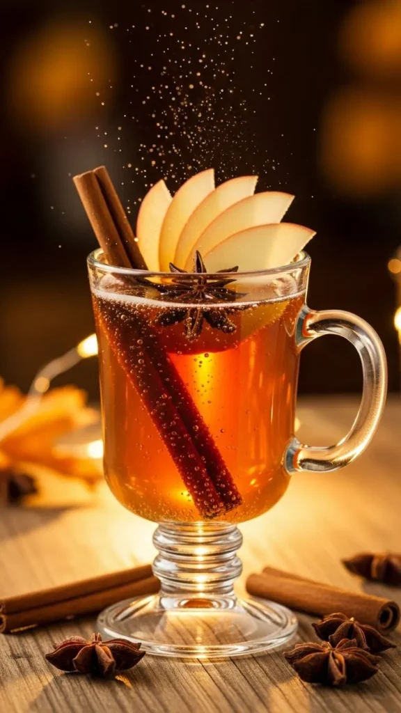 Sparkling Spiced Apple Glow