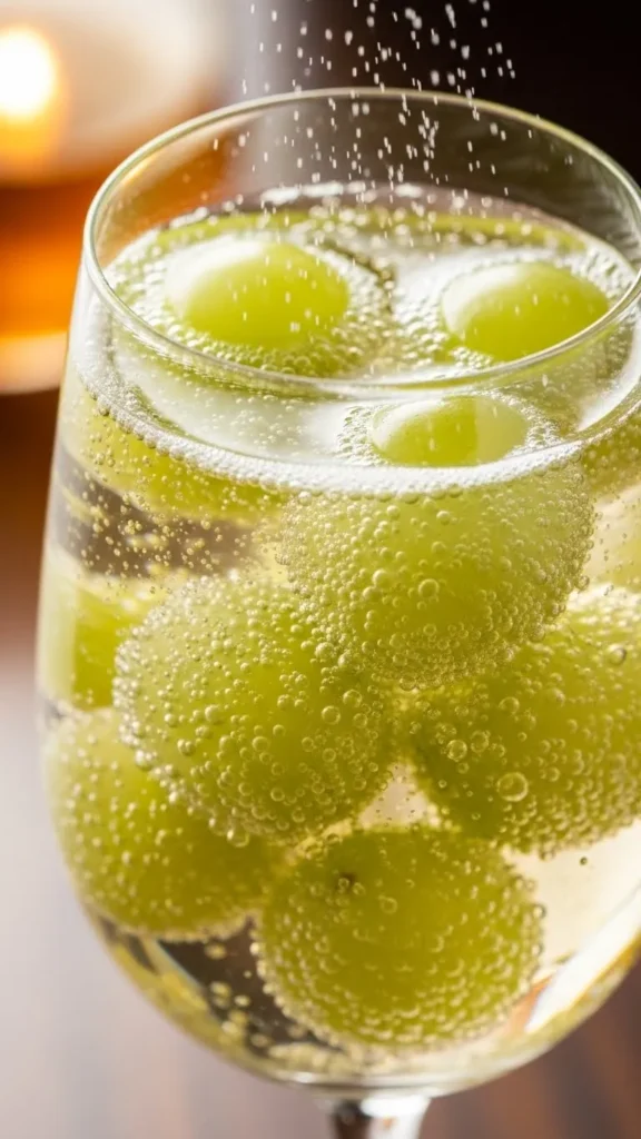 Sparkling White Grape Delight