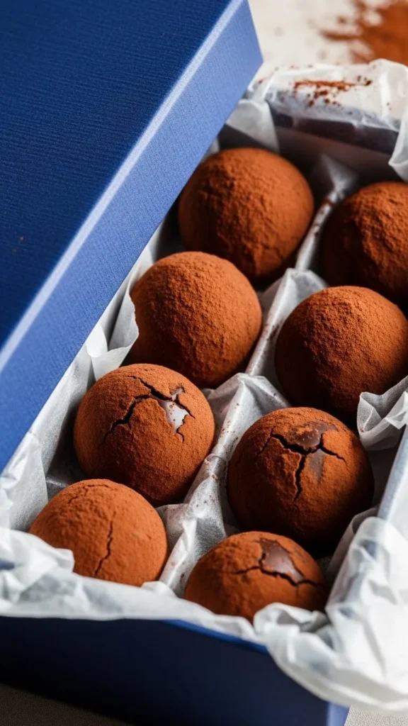 Spiced Chocolate Truffles
