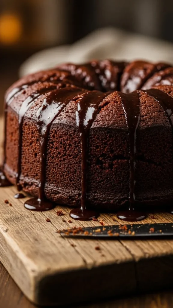 Spiced Molasses Cake