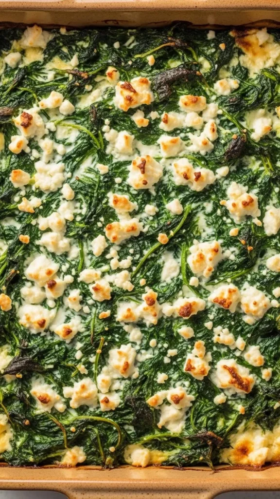Spinach & Feta Breakfast Casserole