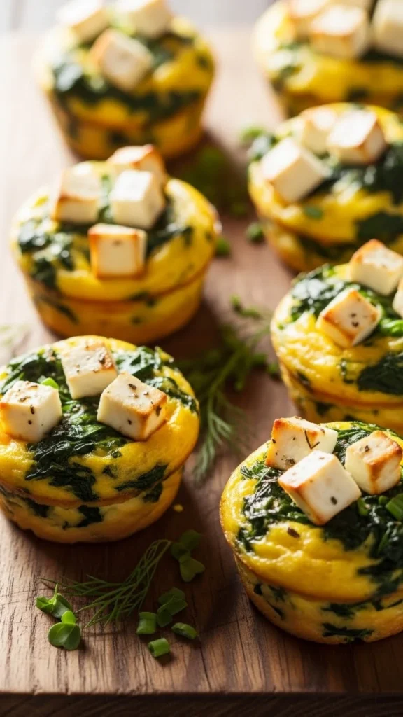 Spinach & Feta Egg Muffins