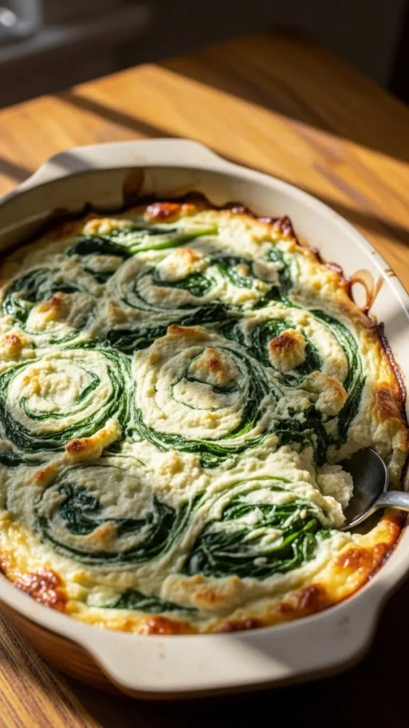 Spinach & Ricotta Brunch Bake