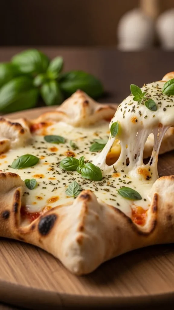 Star-Shaped Cheese Pizza