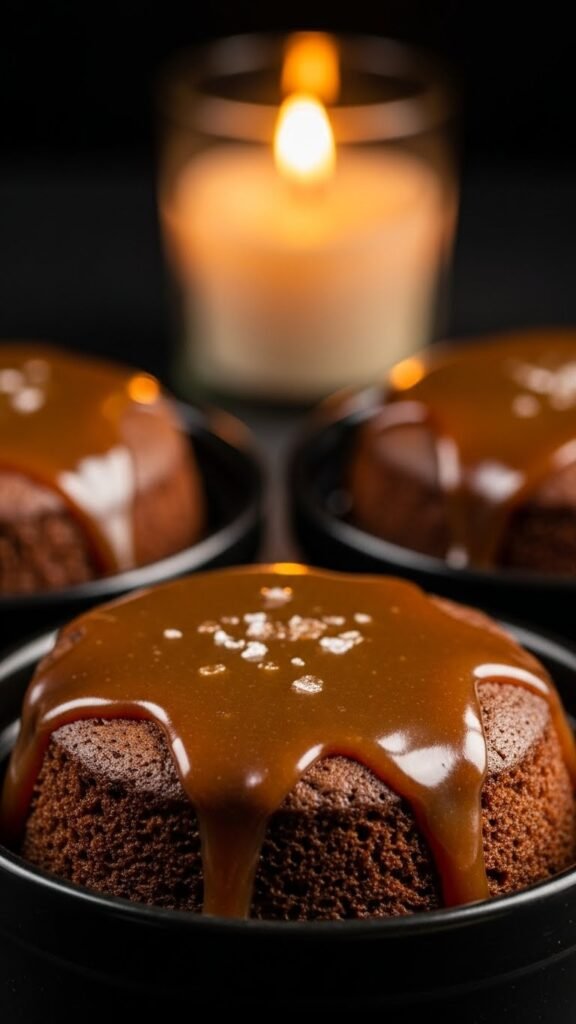  Sticky Toffee Pudding Cups