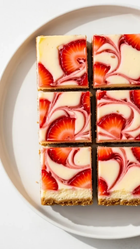 Strawberry Cheesecake Bars