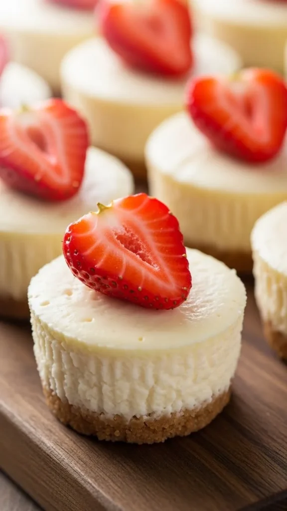 Strawberry Cheesecake Bites