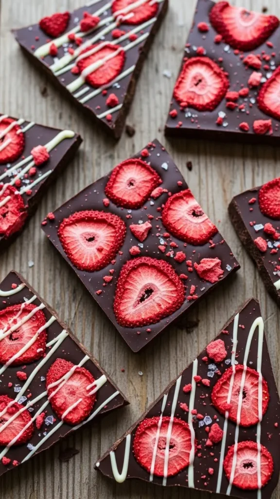 Strawberry Chocolate Bark