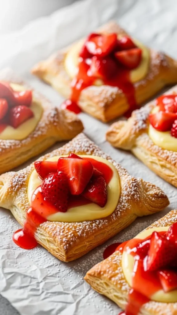 Strawberry Cream Cheese Danish