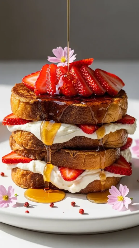 Strawberry Cream Cheese French Toast