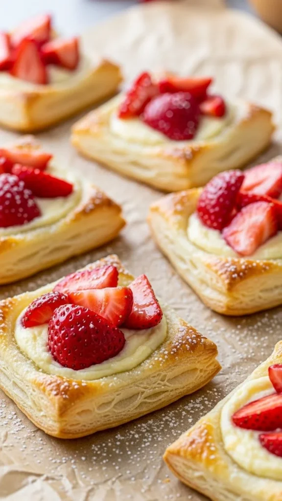 Strawberry Cream Cheese Pastries