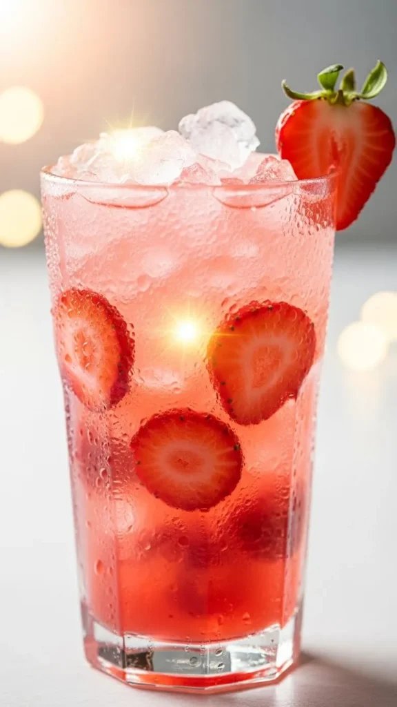 Strawberry Fresh Fizz