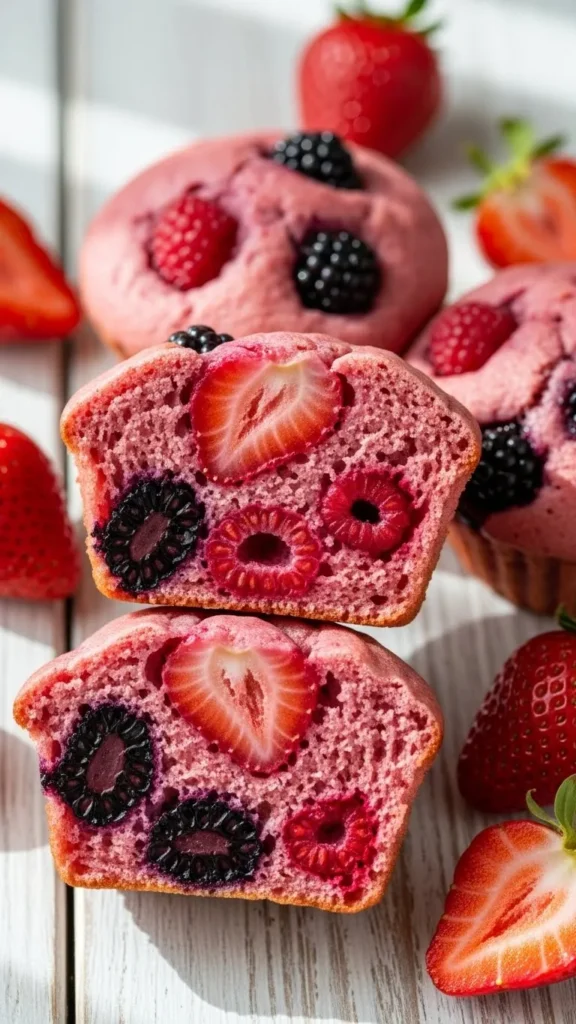 Strawberry Muffins