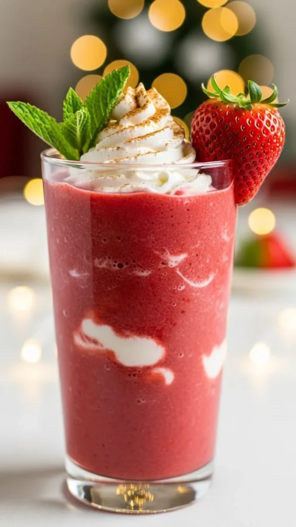 Strawberry Noel Smoothie