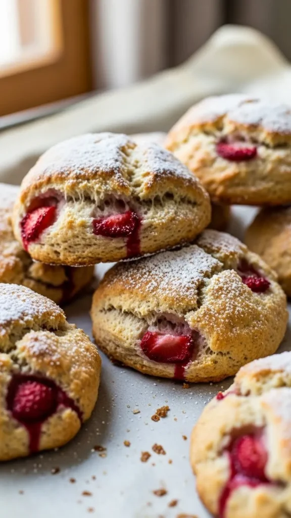 Strawberry Scones