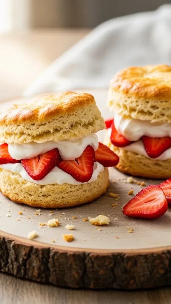 Strawberry Shortcake Biscuits