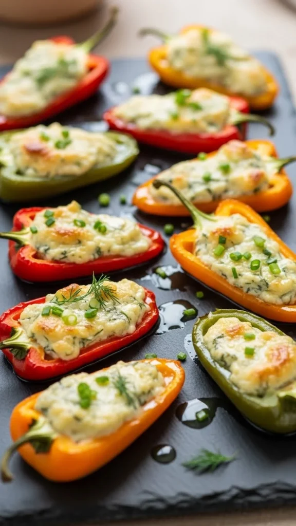 Stuffed Mini Bell Peppers