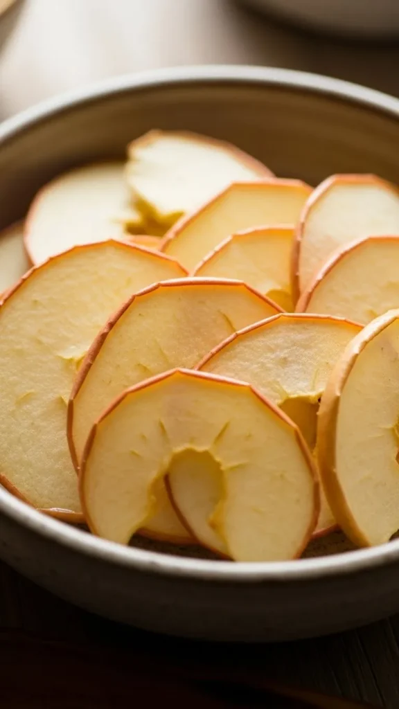 Sweet Cinnamon Apple Chips