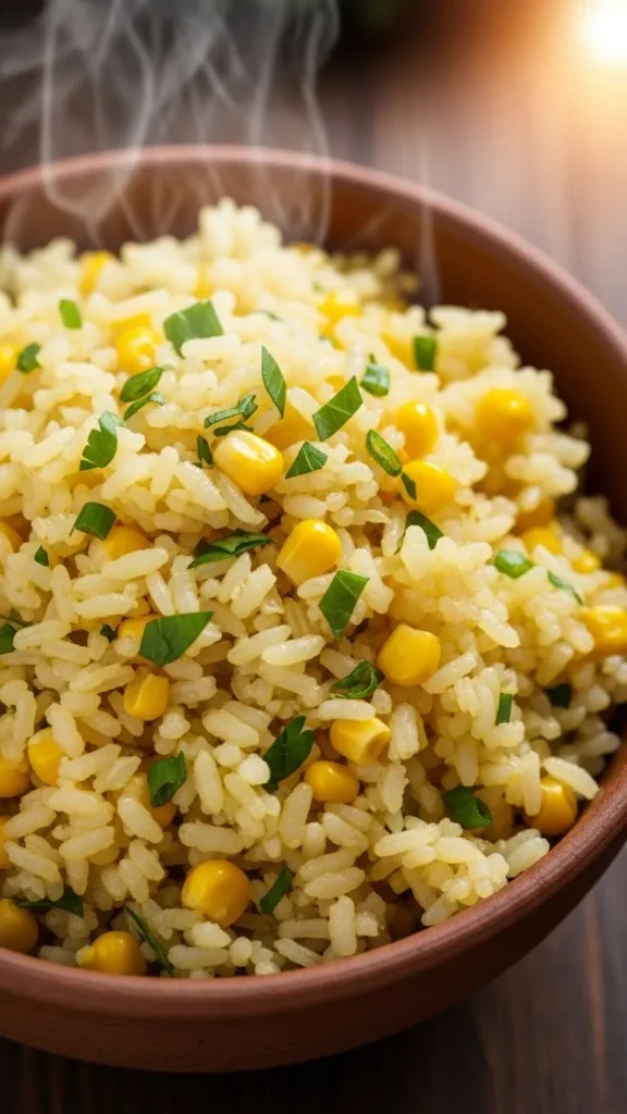  Sweet Corn Christmas Rice