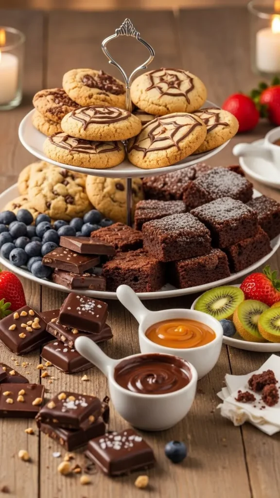 Sweet & Crunchy Dessert Board